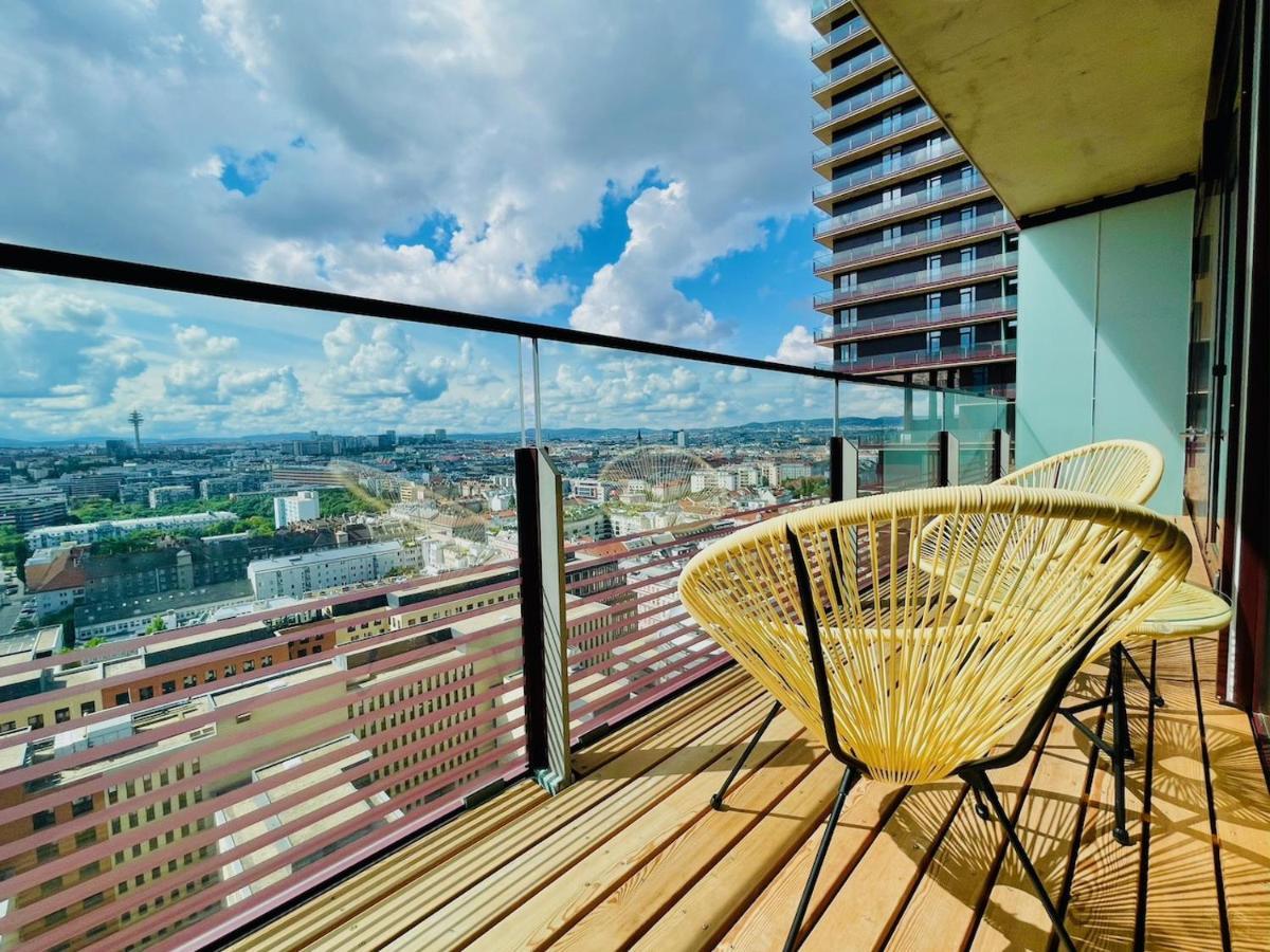 Triiiple Level 20 - Sonnenwohnen Apartment Mit Parkplatz Und Fantastischem Ausblick ウィーン エクステリア 写真